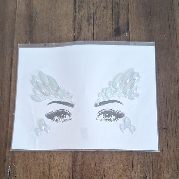 Other - Rhinestone Face Gems Jewels Face Crystal Stickers